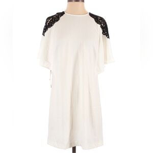 NWT Ali & Jay Lace Accent White Sheath Dress Women's Size XS
